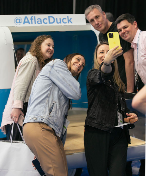 Aflac branded activation
