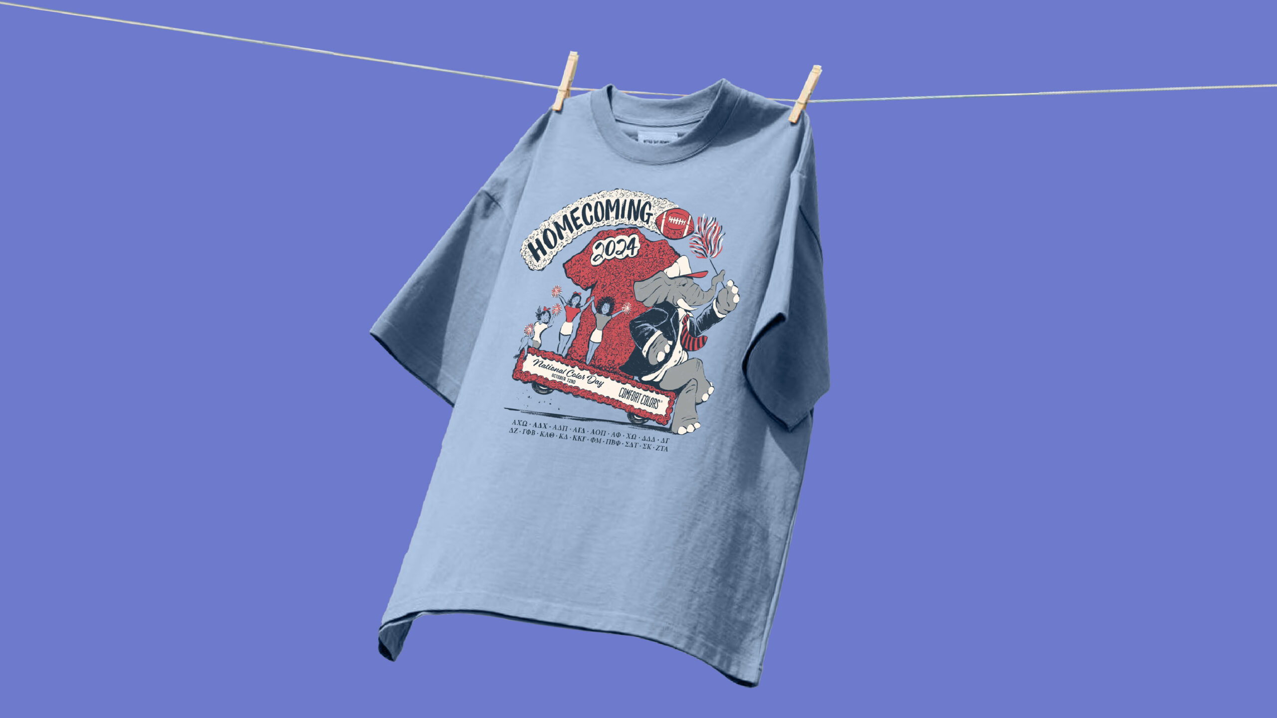 Comfort Colors college activation