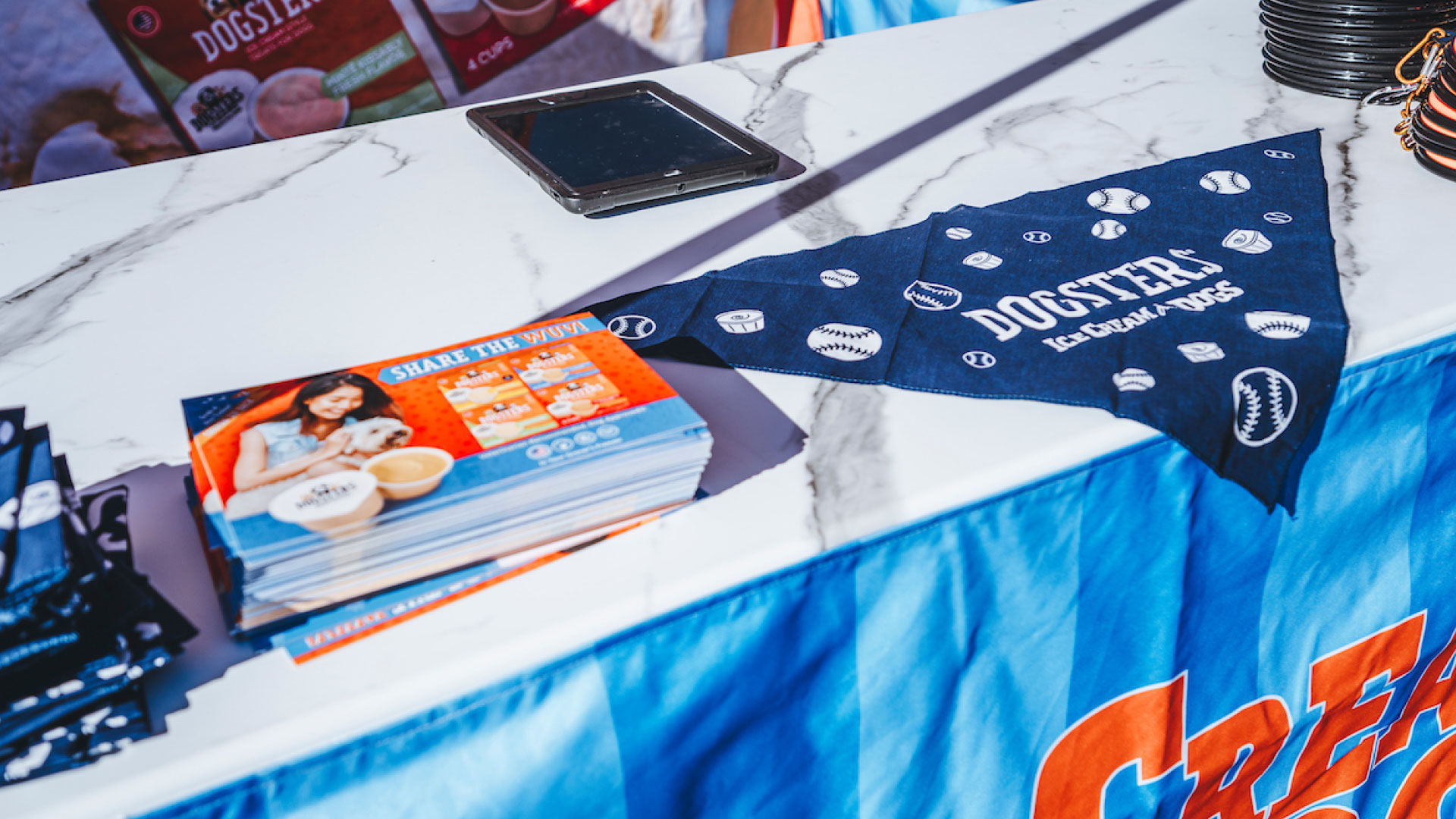 Dogsters brand display