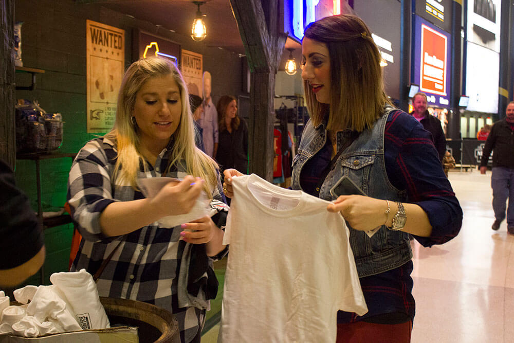 Tour activation staffing