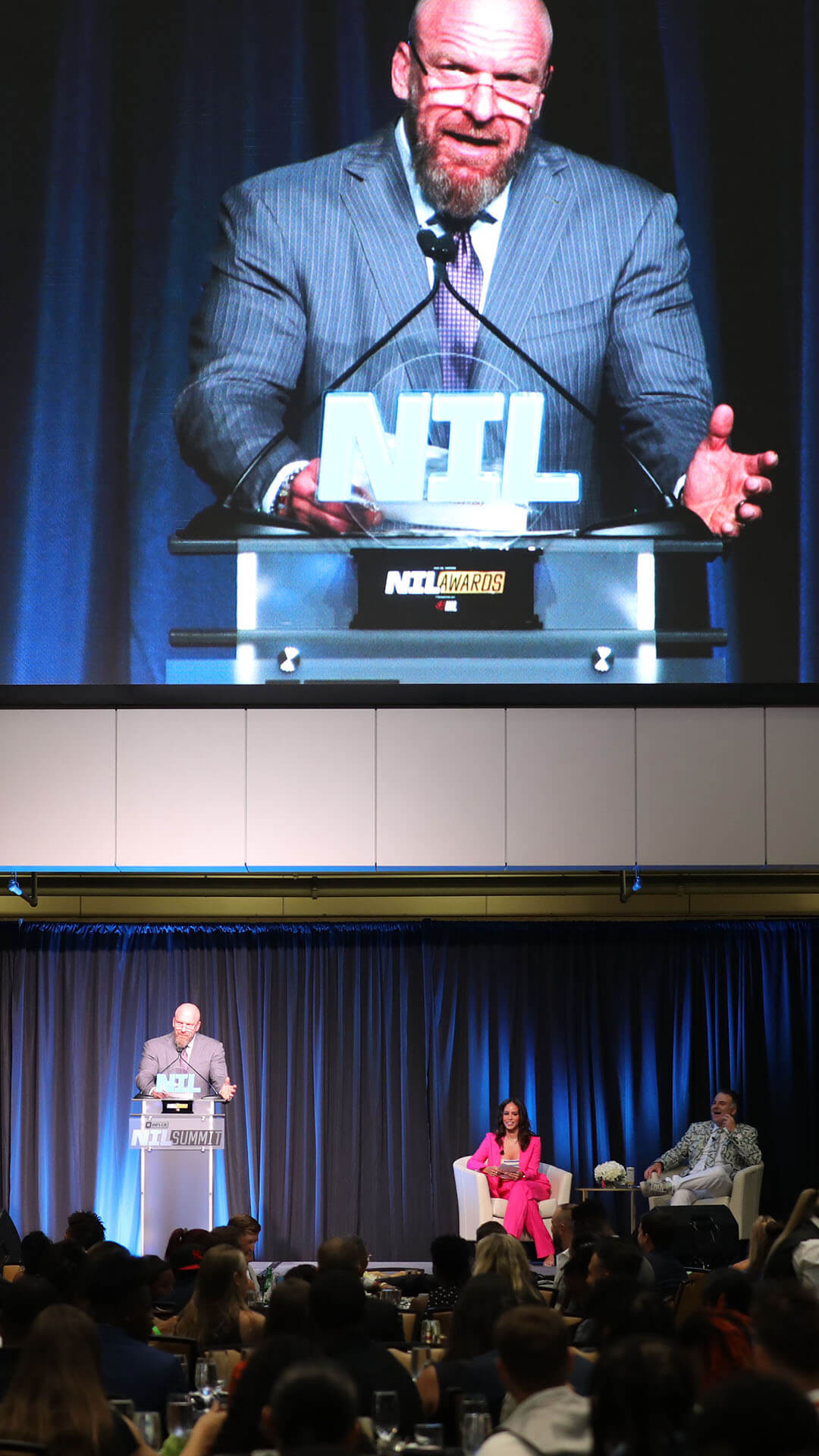 NIL Awards ceremony moment